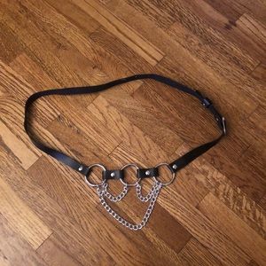 Black chain belt 🖤